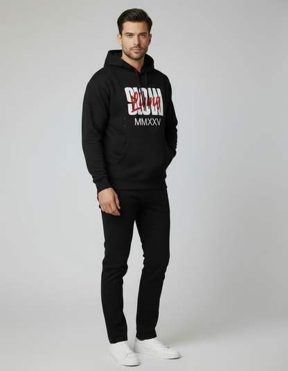 "SLOW Living MMXXV" Statement Hoodie