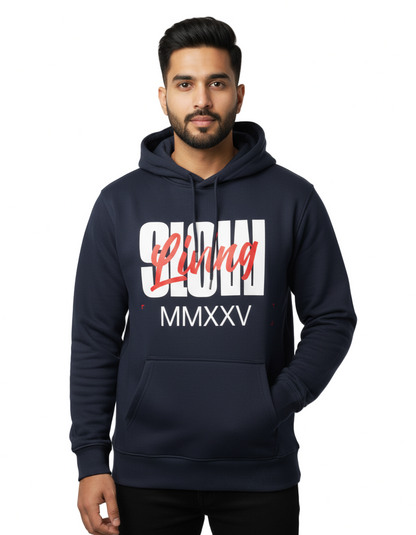 "SLOW Living MMXXV" Statement Hoodie
