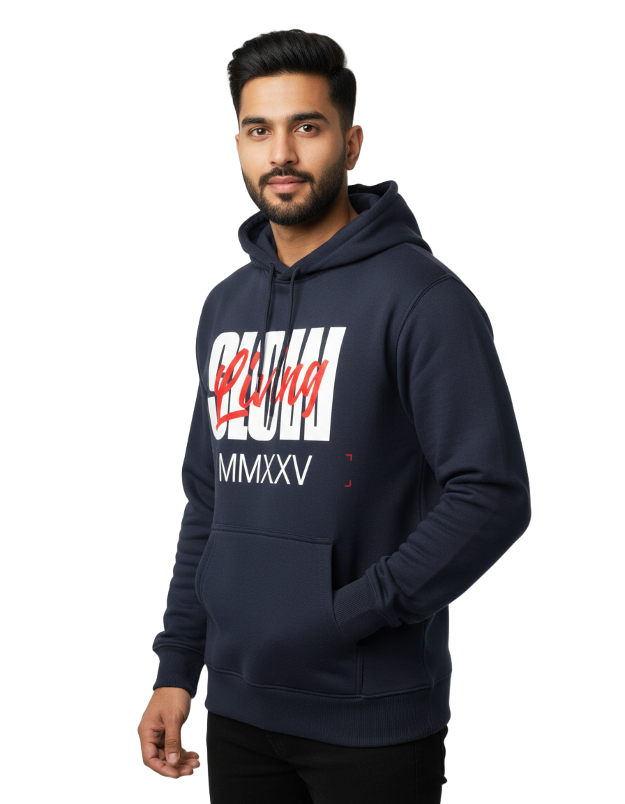 "SLOW Living MMXXV" Statement Hoodie