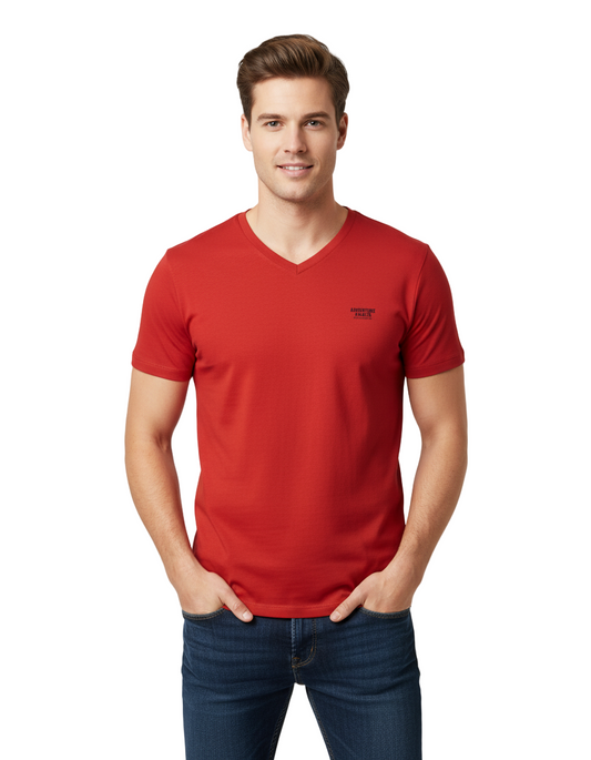 Adventure Awaits – Unisex V-Neck T-Shirt